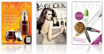 Catálogos campañas Avon productos
